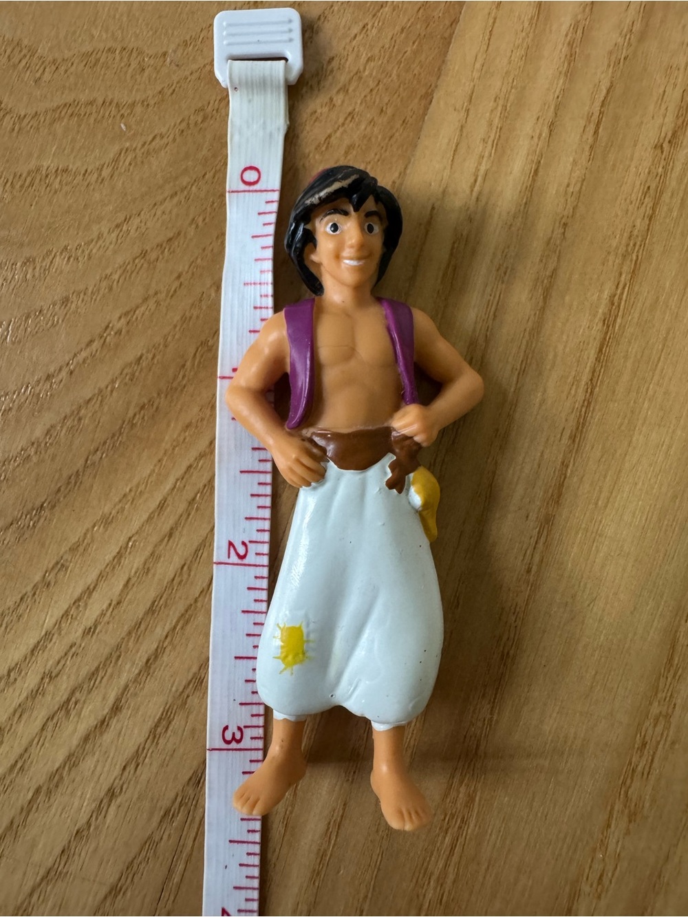Vintage 1992 Disney Aladdin Figure Lot Genie Aladdin Rajah Abu Mattel - Picture 8 of 15
